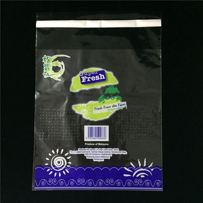 ODM Printed Micro perforowane torby na warzywa Odporne na zapach wielokolorowe